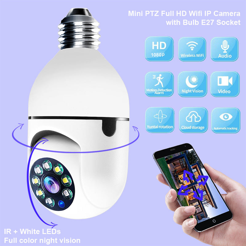 Light Bulb Surveillance Camera